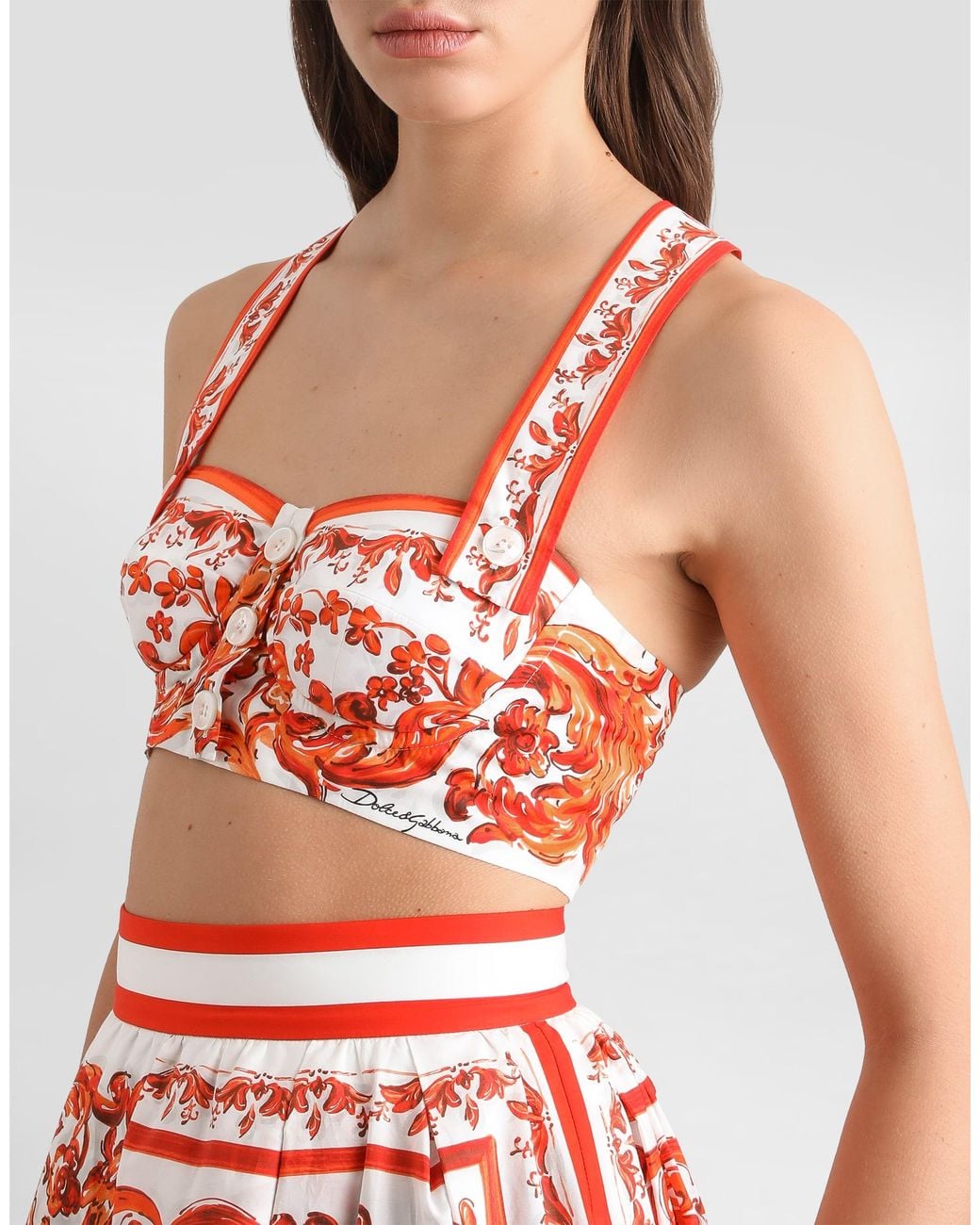 Dolce & Gabbana Red Top