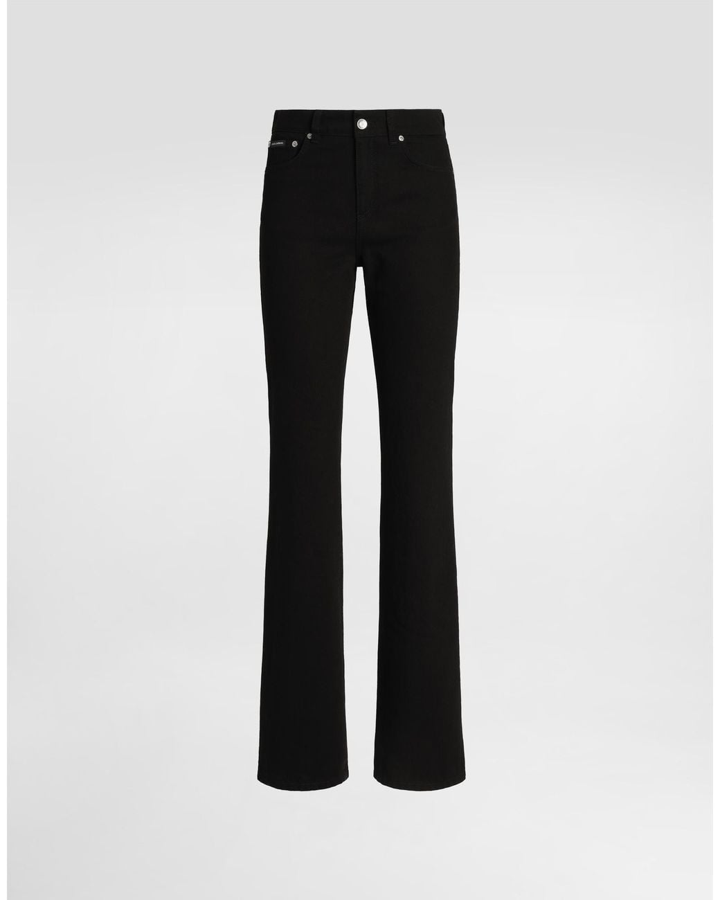 Dolce & Gabbana Black 5-Pocket Denim Trousers