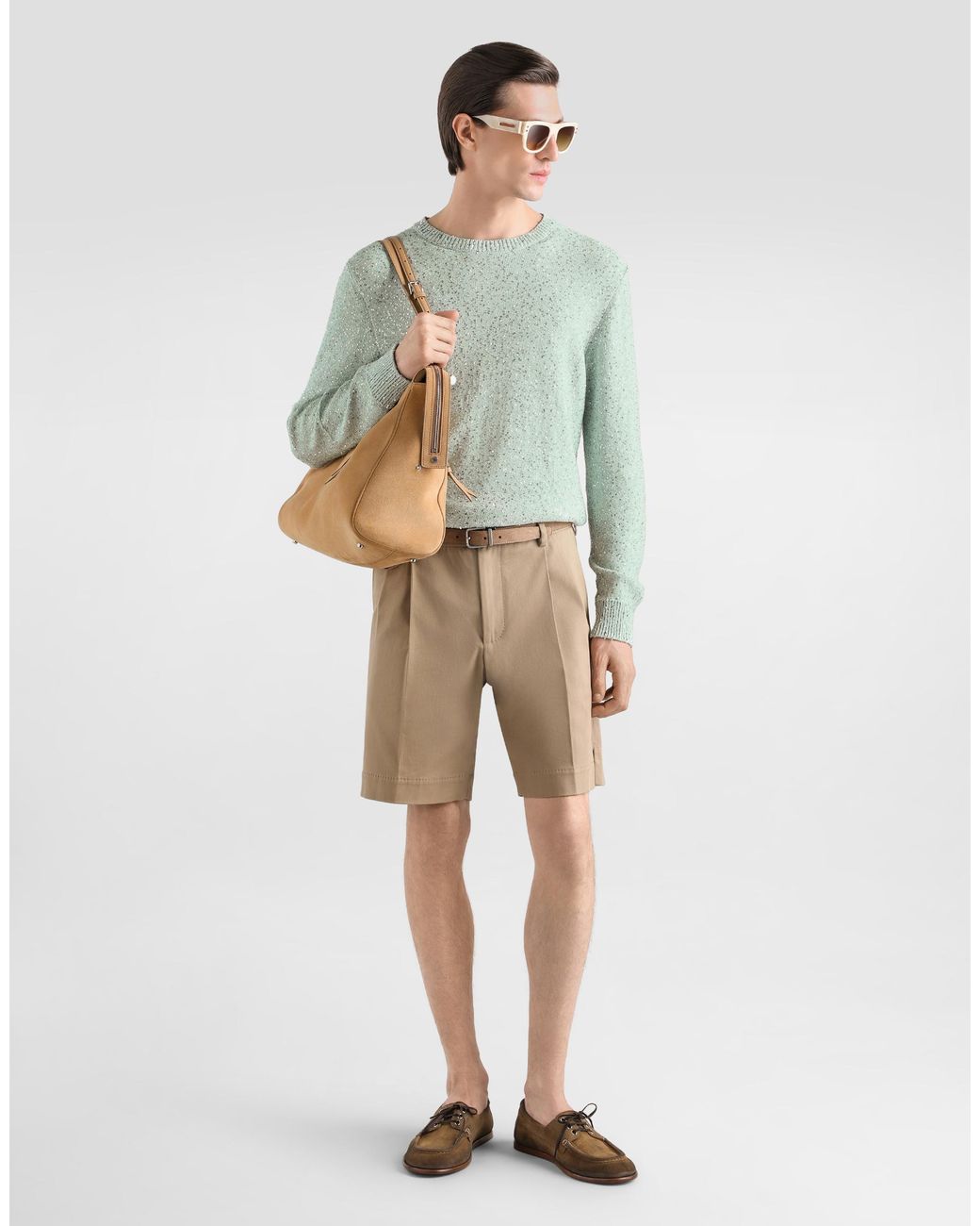 Dolce & Gabbana Green Pull Girocollo M/L for men