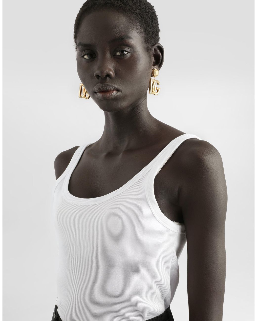 Dolce & Gabbana White Canotta