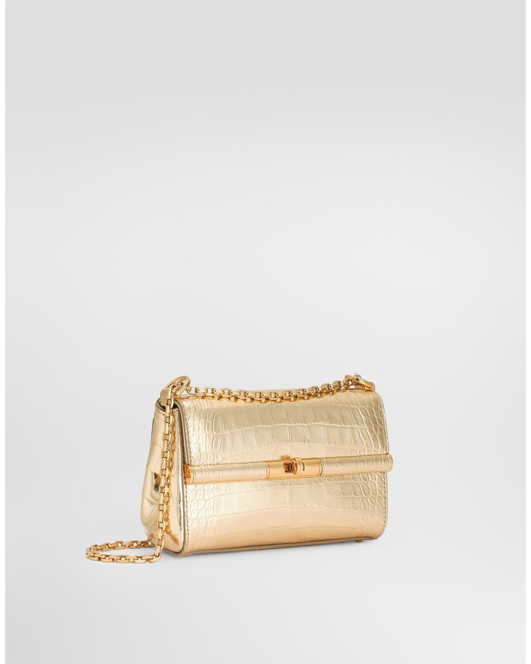 Dolce & Gabbana Natural Mini Marlene City Bag