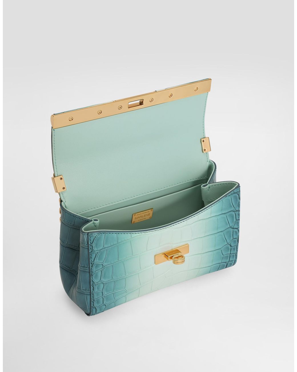 Dolce & Gabbana Blue Marlene City Mini Crossbody Bag