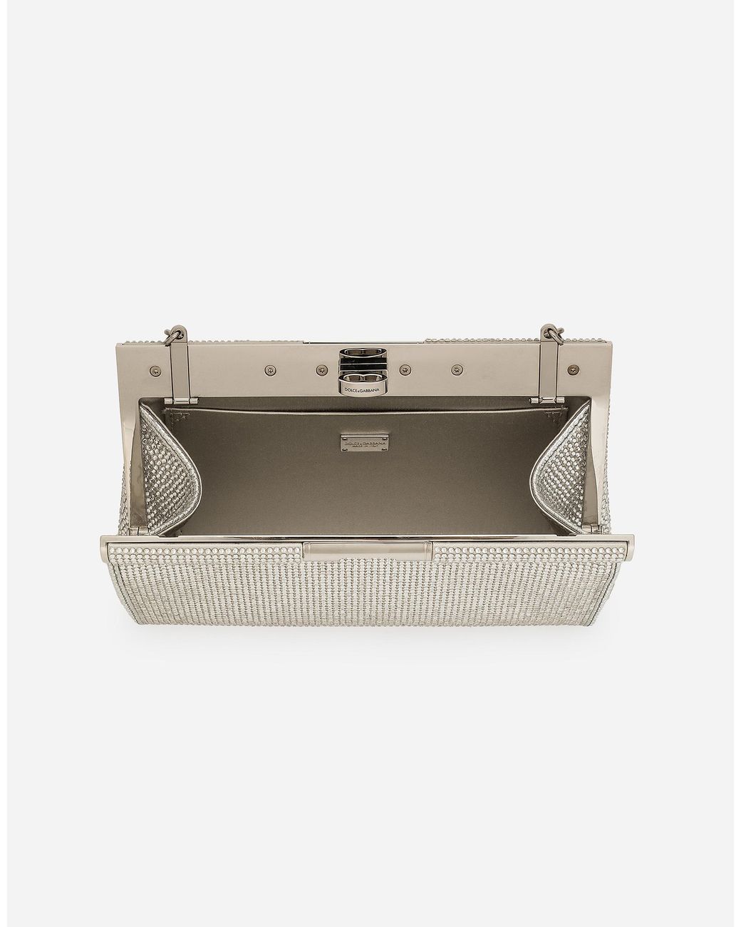 Dolce & Gabbana White Small Marlene Shoulder Bag