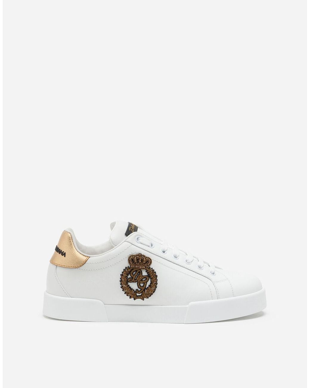 dolce and gabbana crown sneakers
