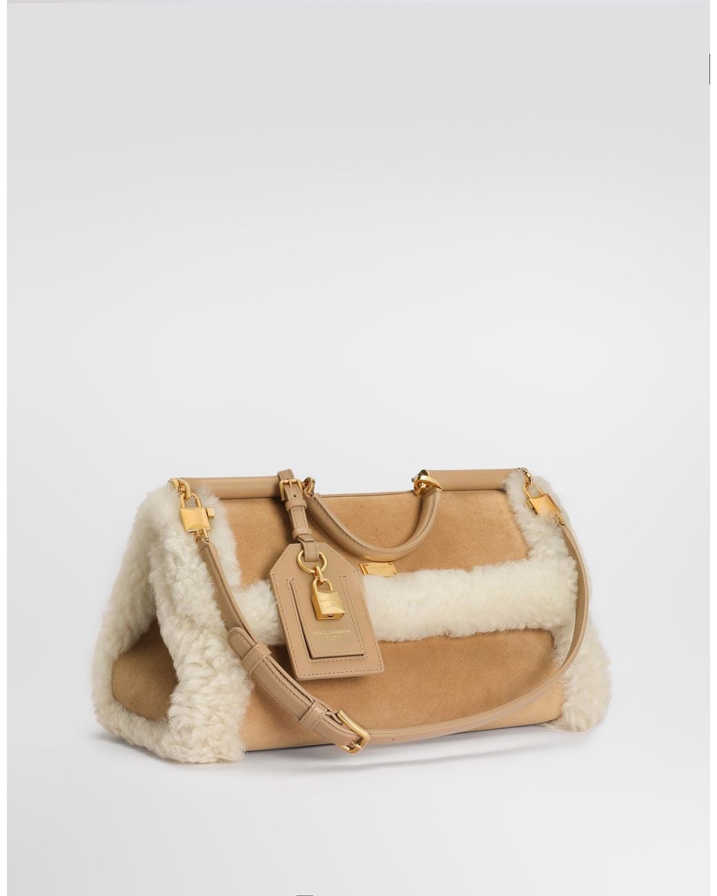 Dolce & Gabbana Natural My Sicily Handbag