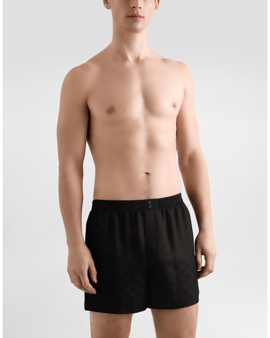 Dolce & Gabbana Black Shorts for men