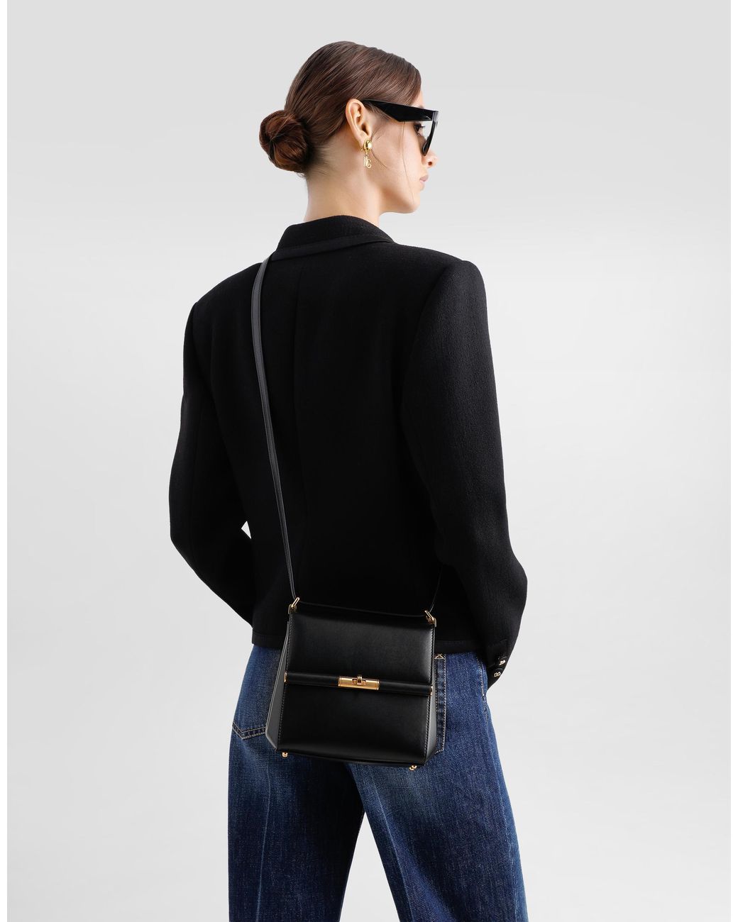 Borsa A Tracolla Marlene di Dolce & Gabbana in Black