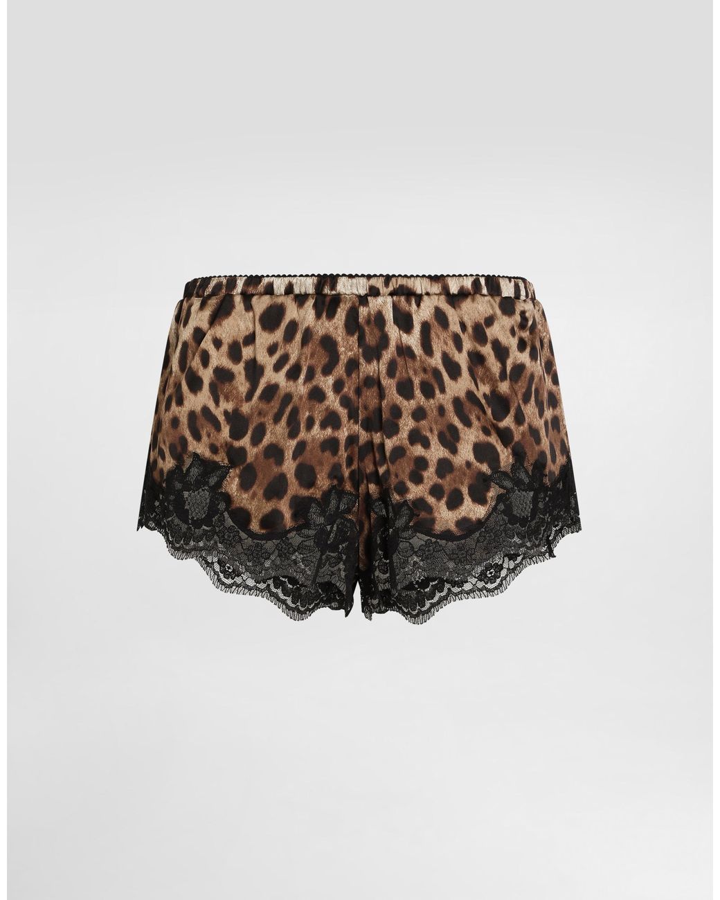 Dolce & Gabbana Multicolor Leopard-print Cashmere Sweater
