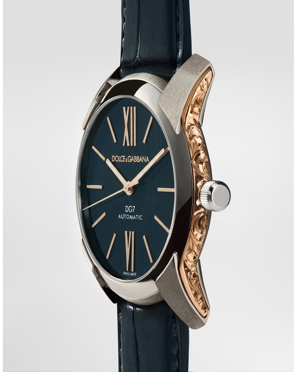 Dolce & Gabbana Gray Dg7 Gattopardo Watch for men