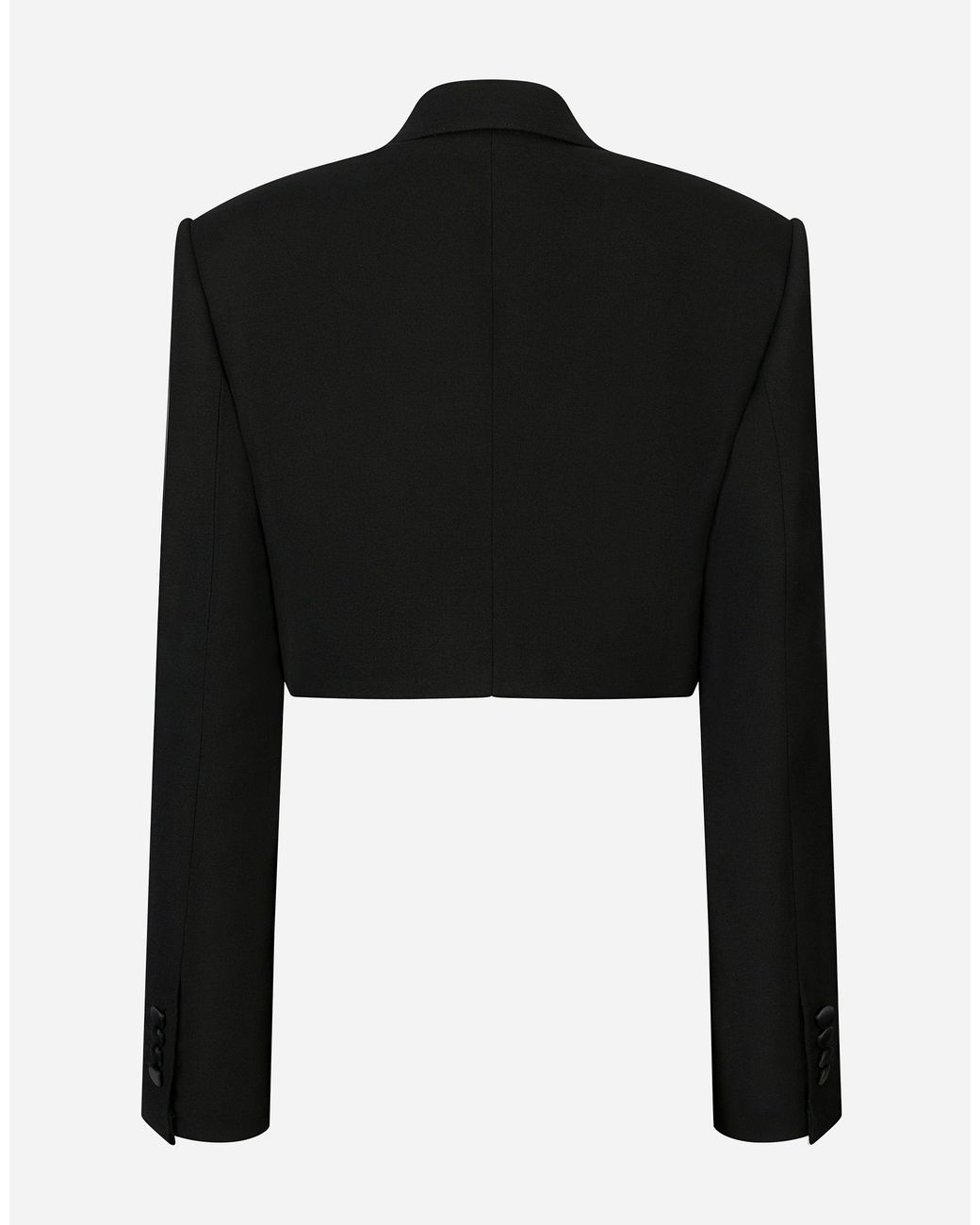Dolce & Gabbana Black Cropped Blazer