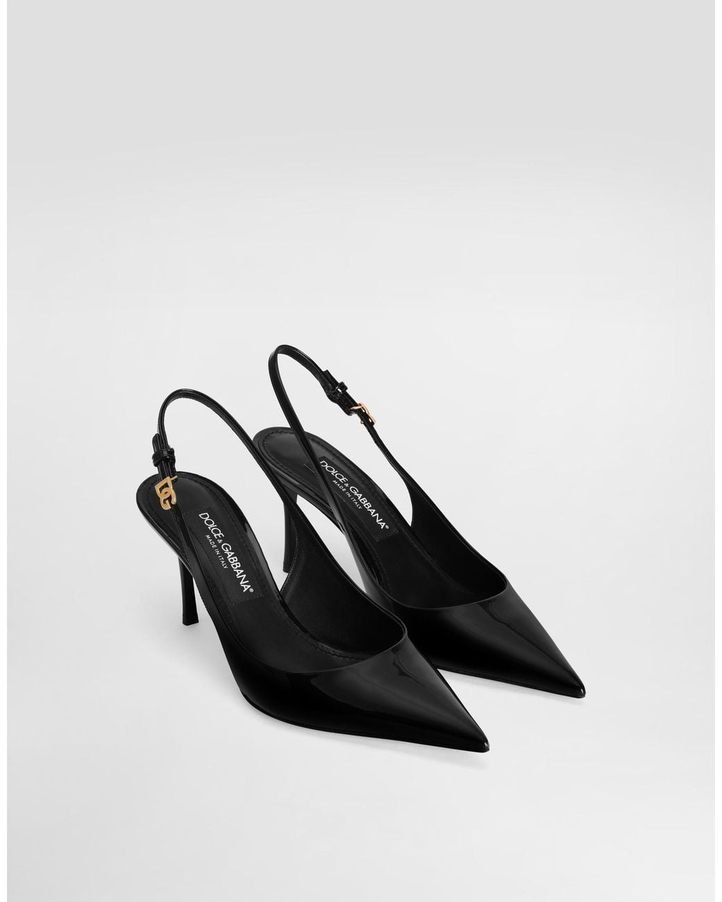 Dolce & Gabbana Black Slingback
