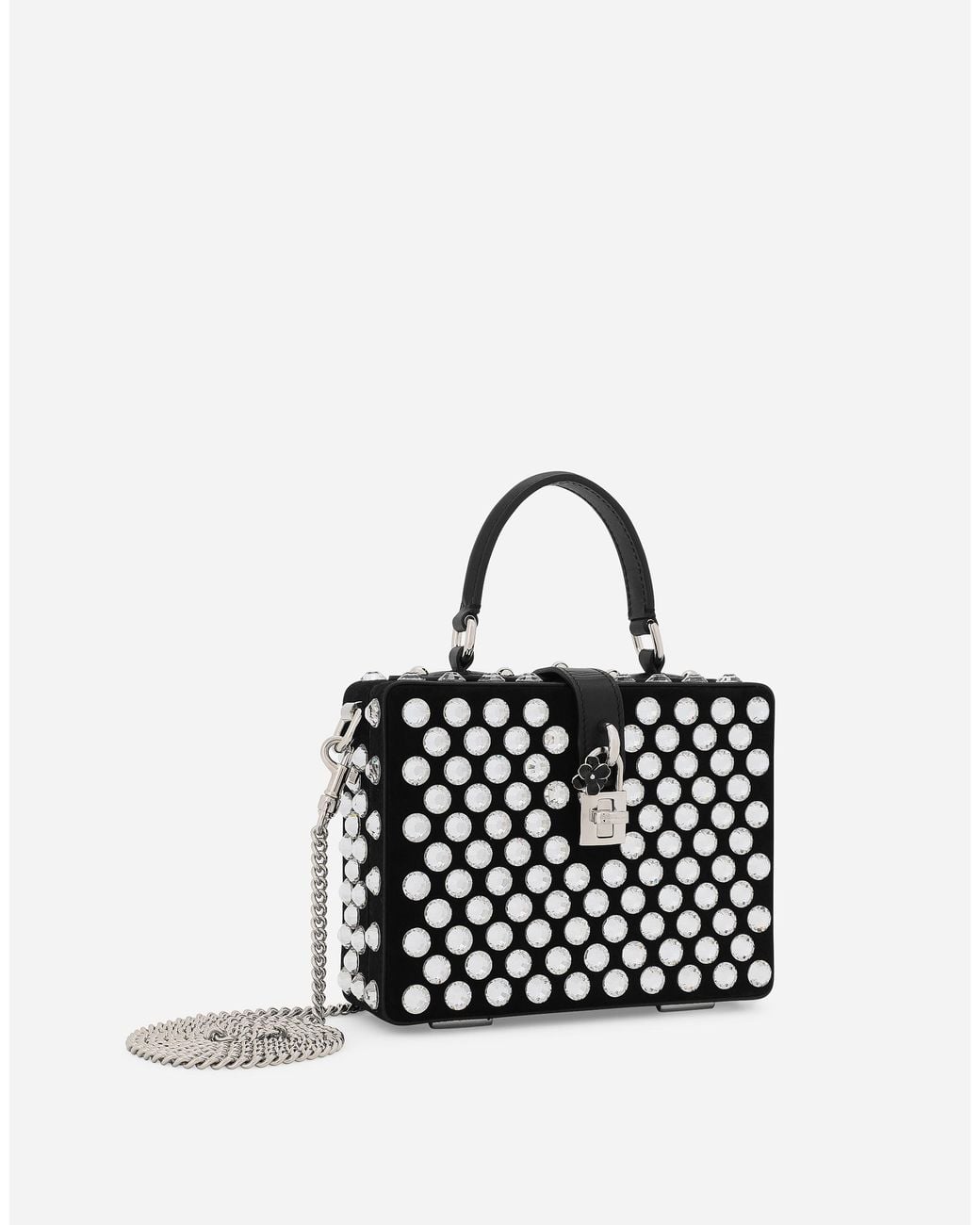 Dolce & Gabbana White Dolce Box Handbag