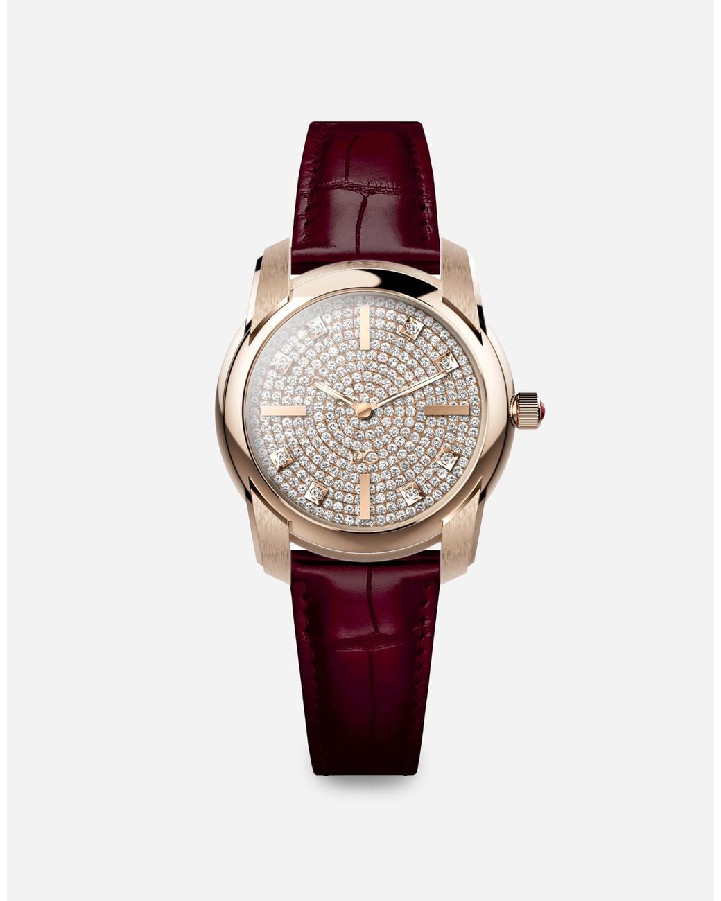 Dolce & Gabbana Red Dg7 Pavé Watch
