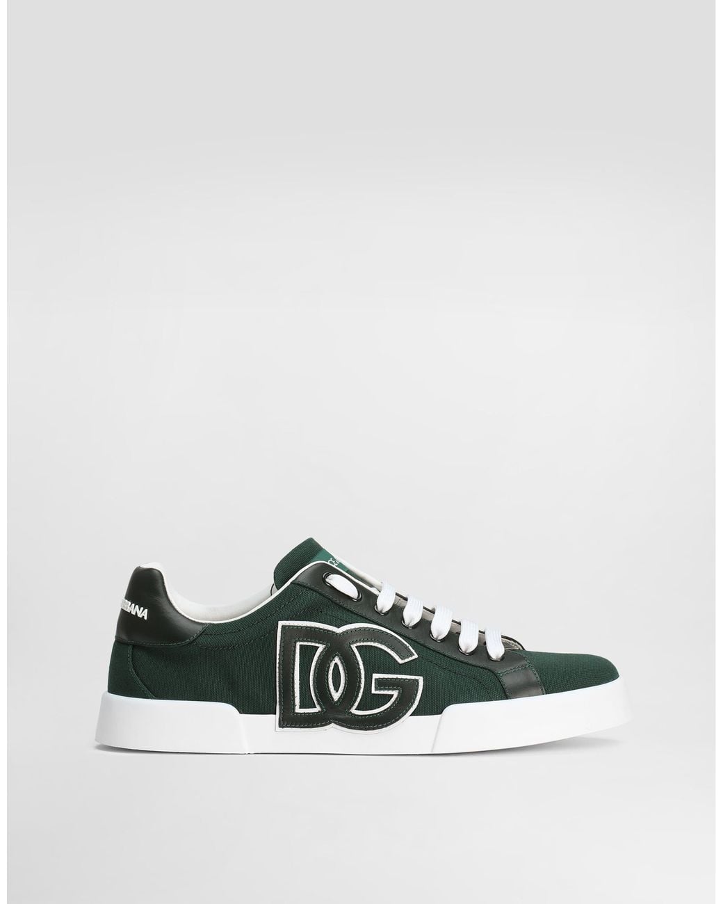 Dolce & Gabbana Green Portofino Light Strobel Sneakers for men