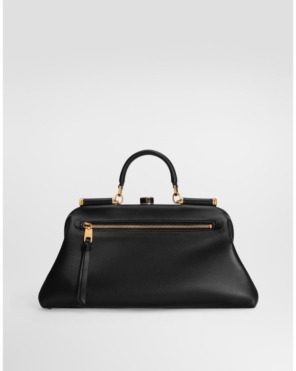 Dolce & Gabbana Black Large Grandma Handbag