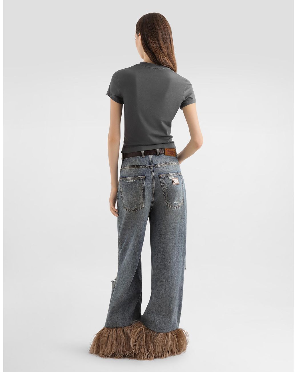 Dolce & Gabbana Blue 5-Pocket Denim Trousers