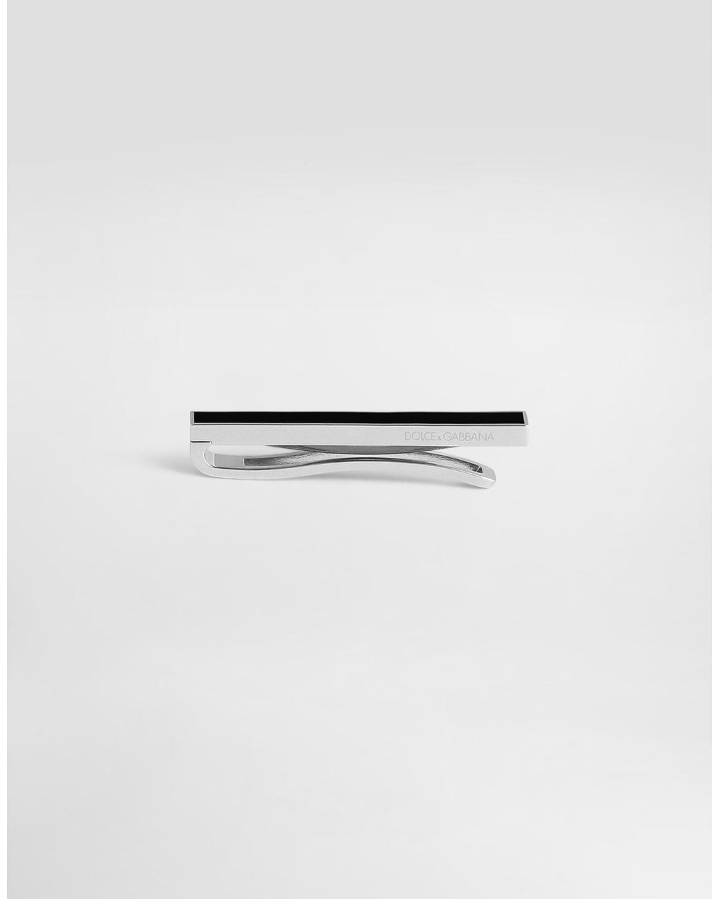 Dolce & Gabbana White Tie Clip for men