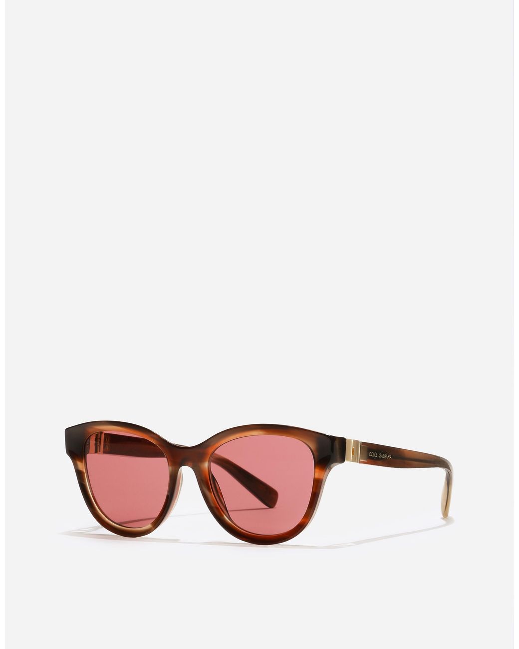 Dolce & Gabbana Pink Dg Hinge Sunglasses