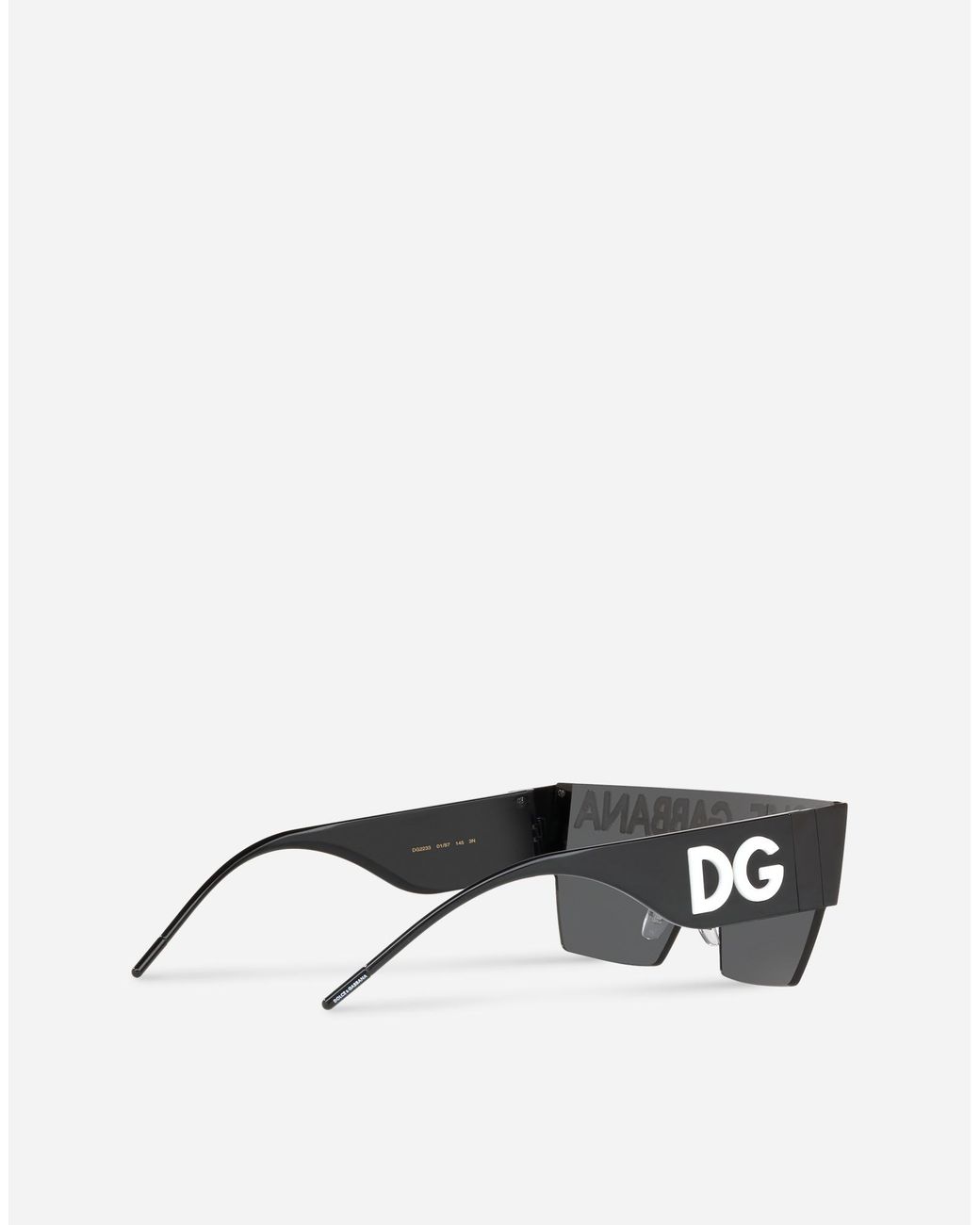 Dolce & Gabbana Gray Dg Logo Sunglasses for men
