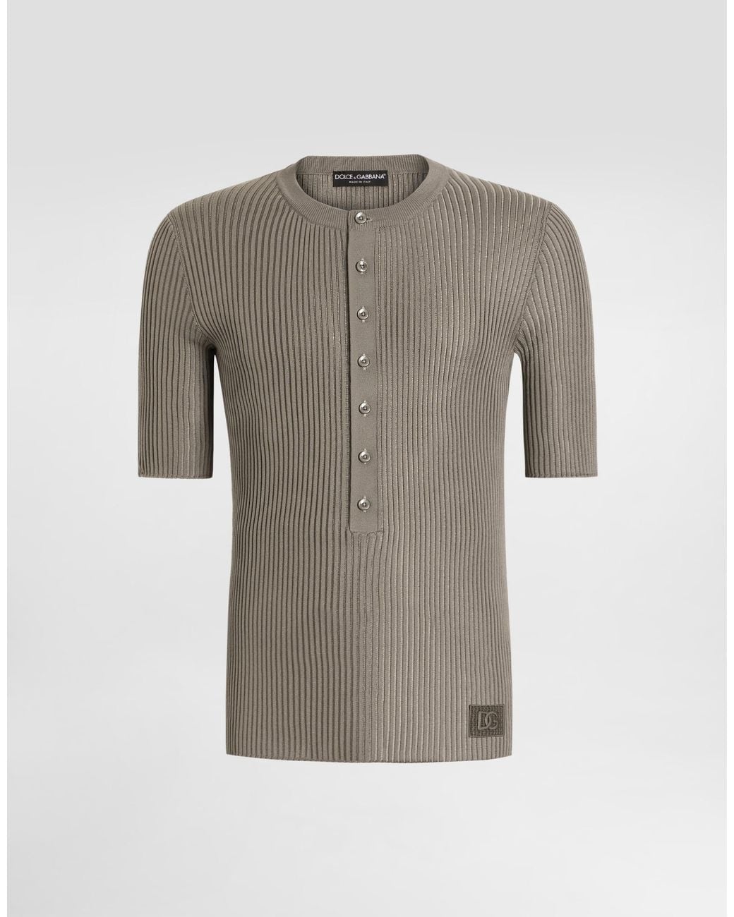 Dolce & Gabbana Gray Serafino M/C for men