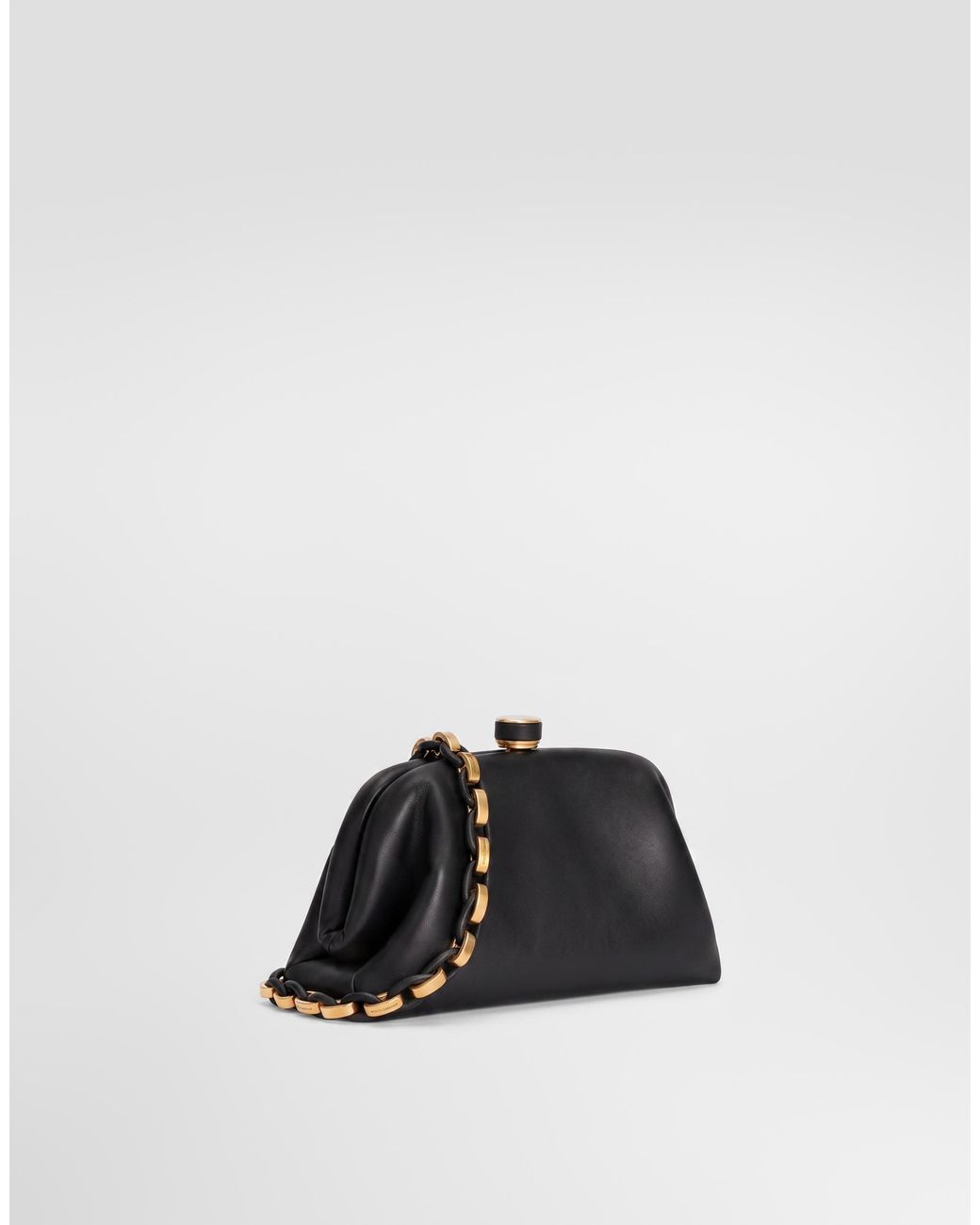 Dolce & Gabbana Black Mini Grandma Handbag
