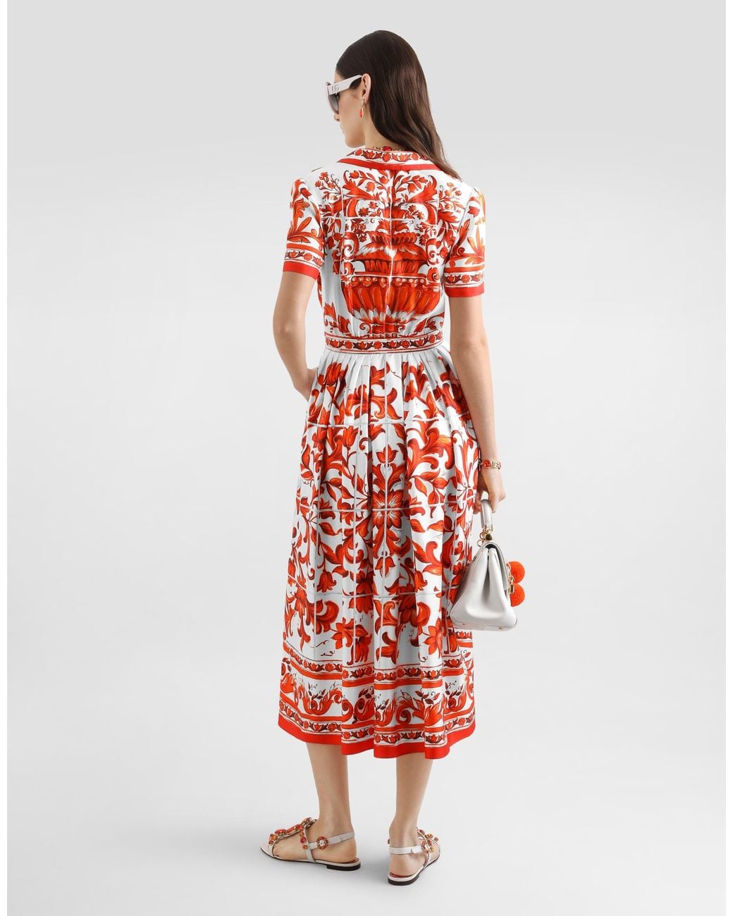 Dolce & Gabbana Red Abito