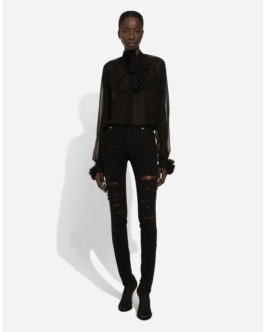 Dolce & Gabbana Black Camicia
