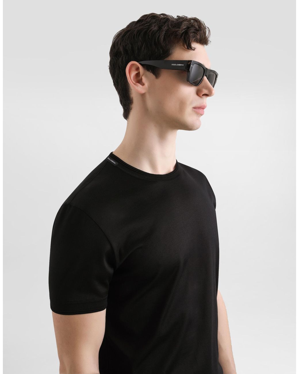 Dolce & Gabbana Black T-Shirt for men