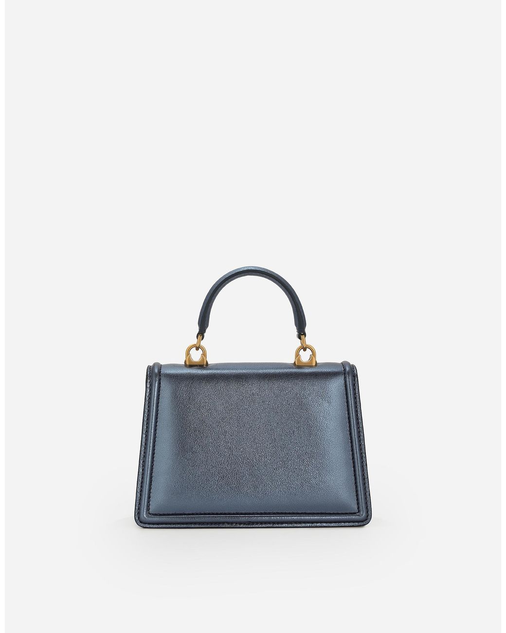 Dolce & Gabbana Blue Small Devotion Top-Handle Bag