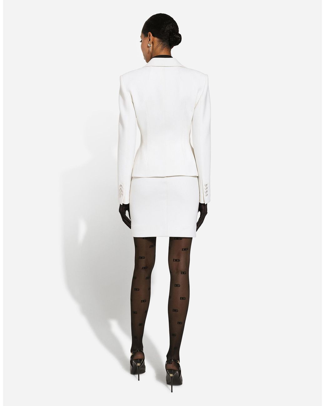 Dolce & Gabbana White Giacca