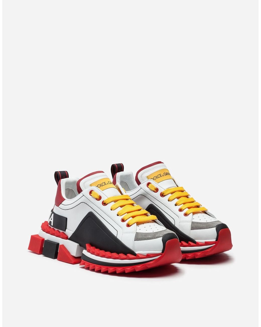 Top dolce gabbana super king multi colored sneakers Shop