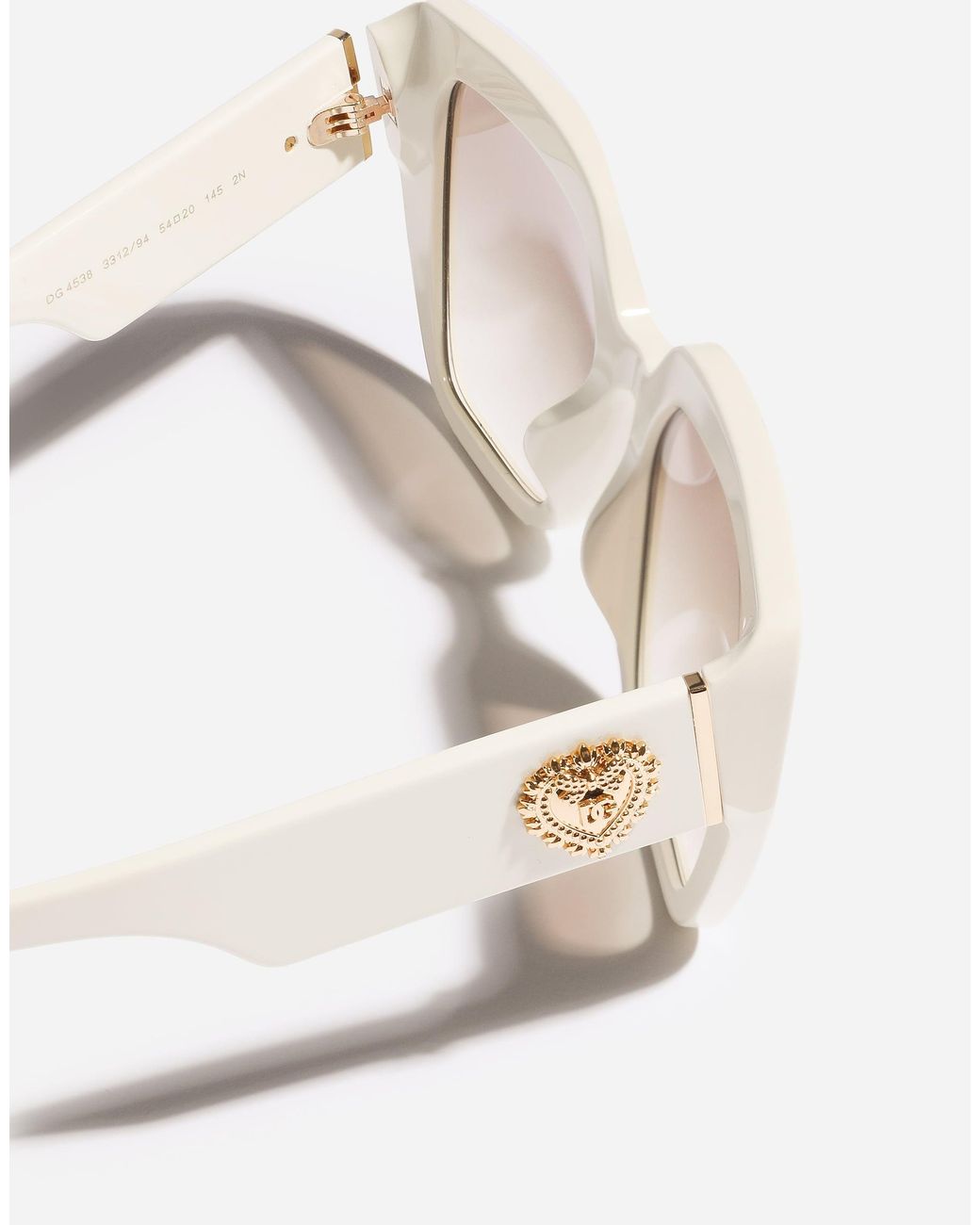 Occhiali Da Sole Devotion di Dolce & Gabbana in Natural