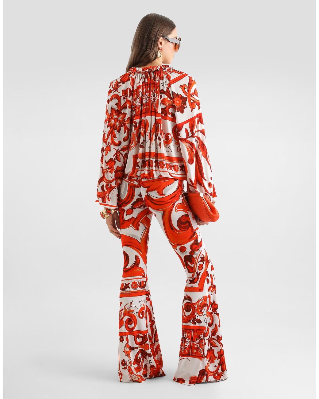 Dolce & Gabbana Red Blusa