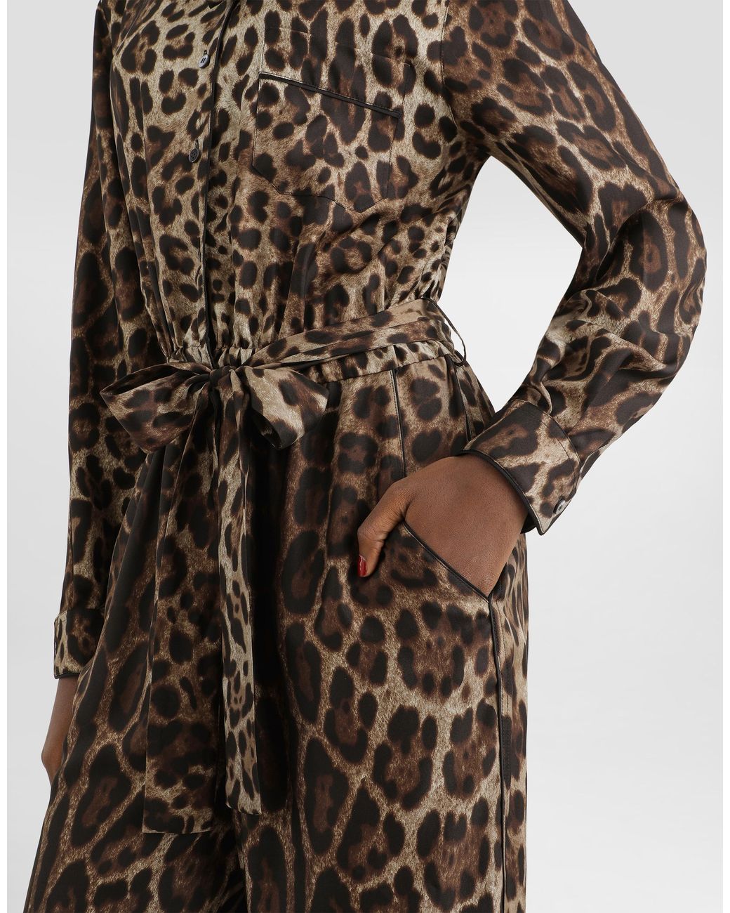 Dolce & Gabbana Multicolor Pajama Jumpsuit