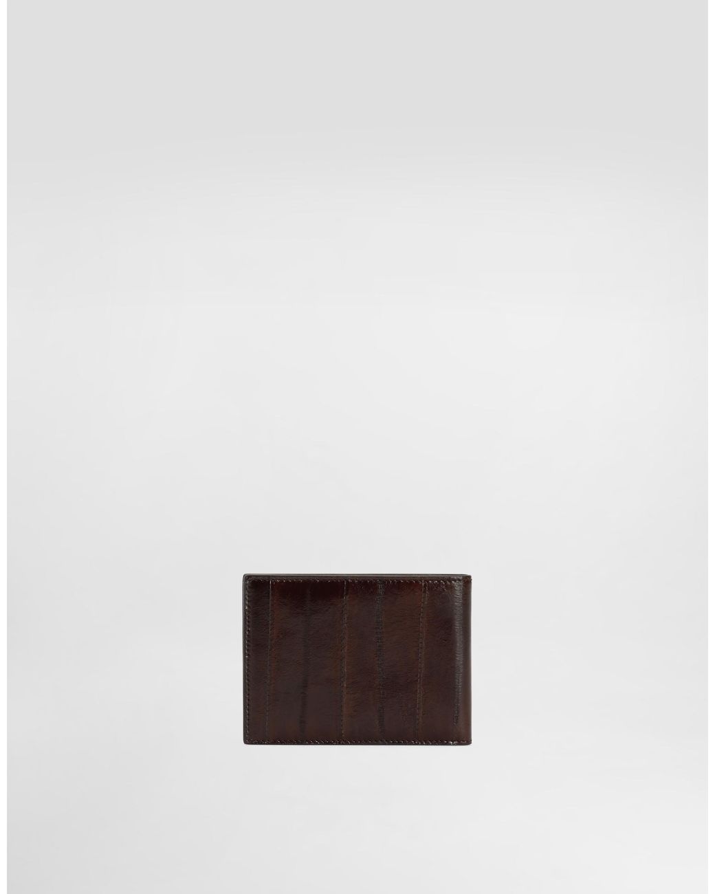 Dolce & Gabbana White Eel Leather Wallet for men
