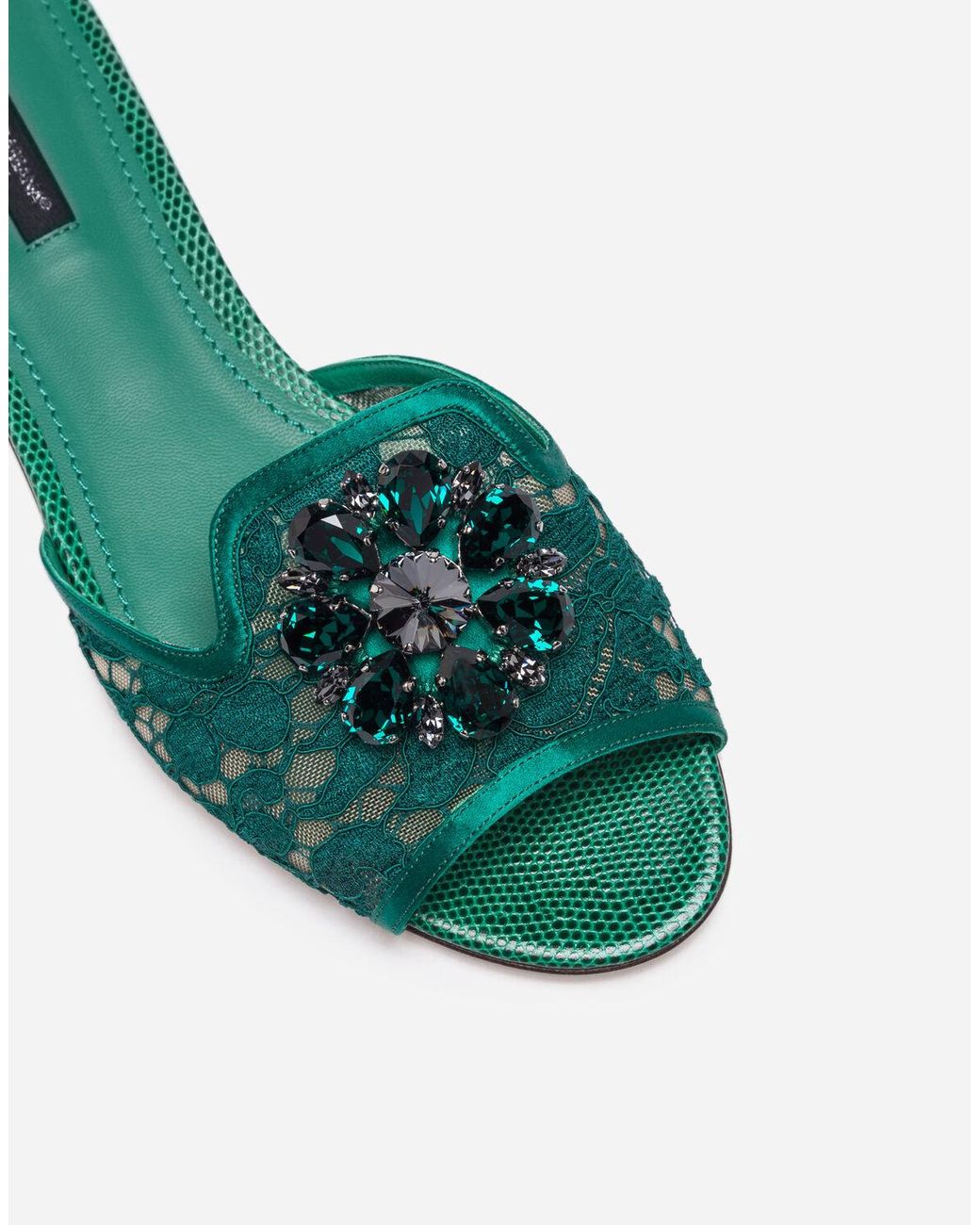 green slippers