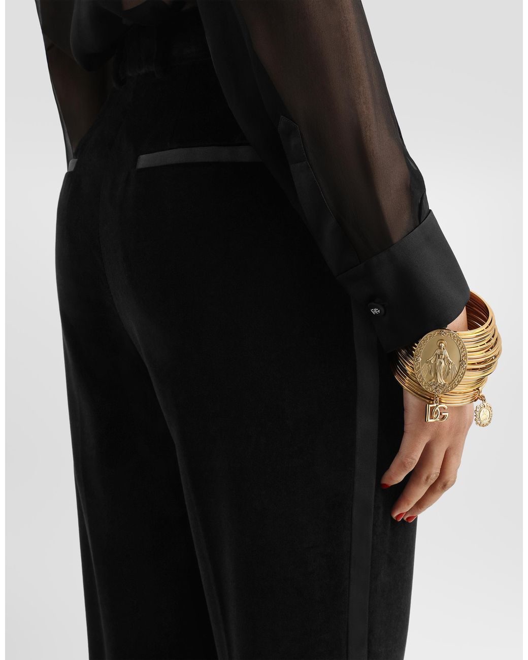 Dolce & Gabbana Black Pantalone