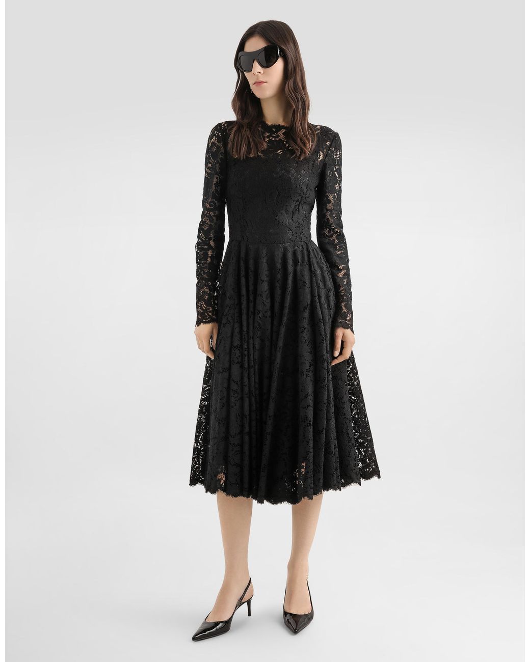 Dolce & Gabbana Black Lace Dress