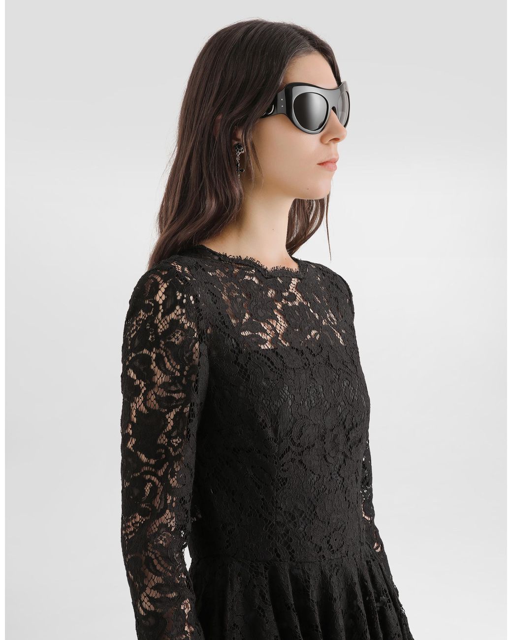 Dolce & Gabbana Black Lace Dress