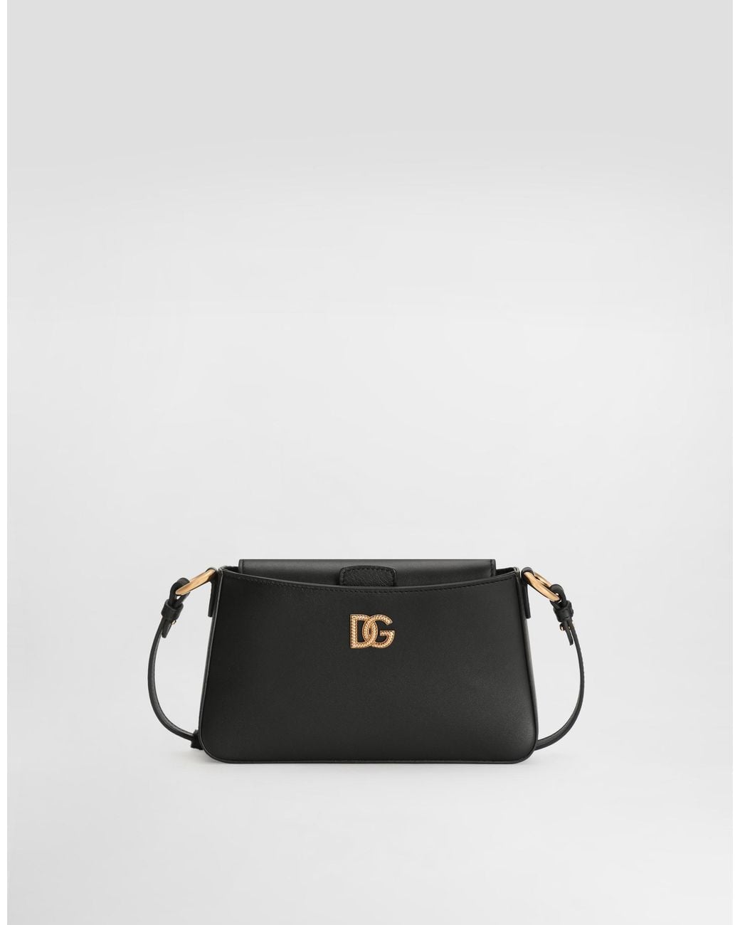 Dolce & Gabbana Black Calfskin Phone Bag