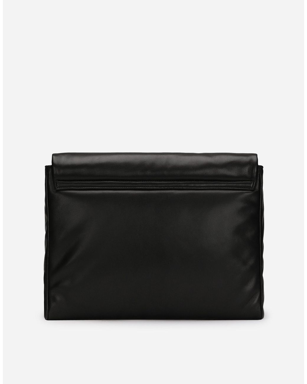 Dolce & Gabbana Black Nappa Leather Handbag for men