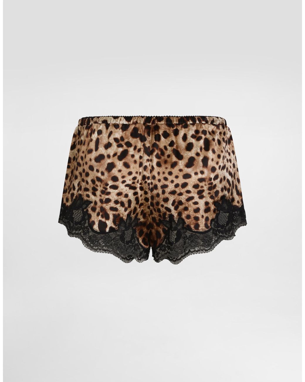 Dolce & Gabbana Multicolor Leopard-print Cashmere Sweater
