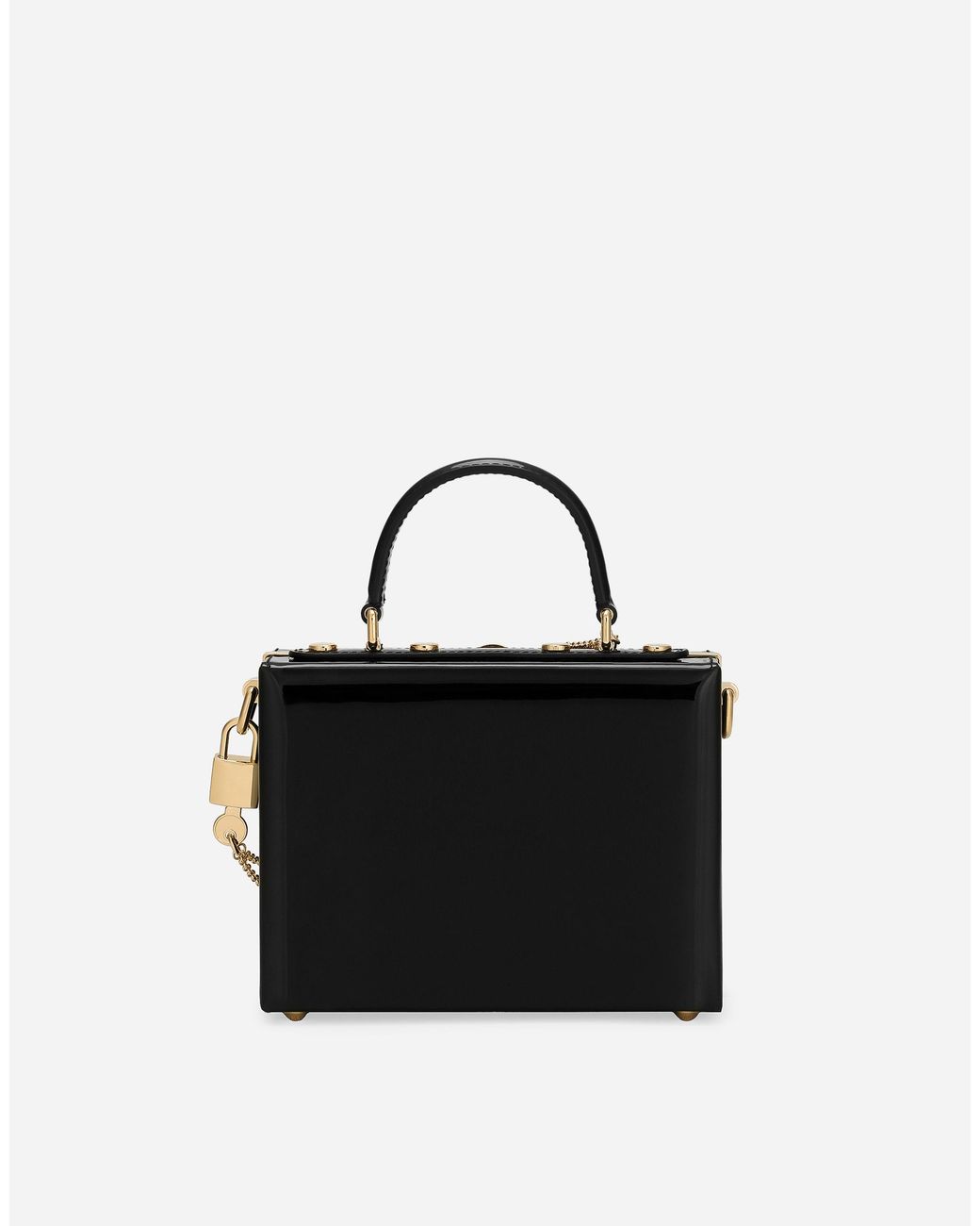 Dolce & Gabbana Black Dolce Box Handbag