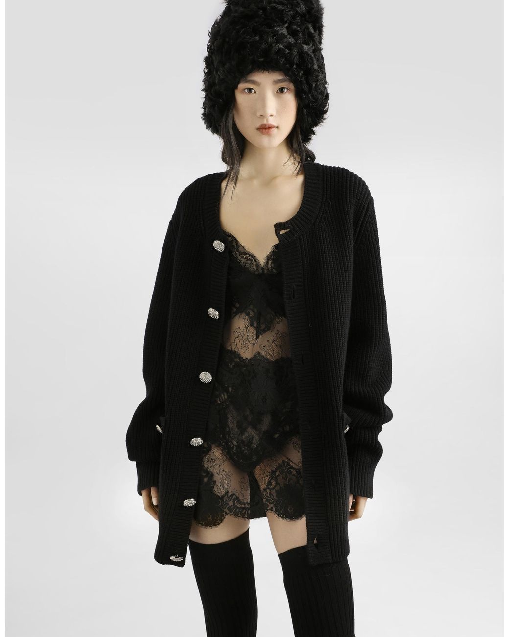 Dolce & Gabbana Black Dolce & Gabbana Sweaters