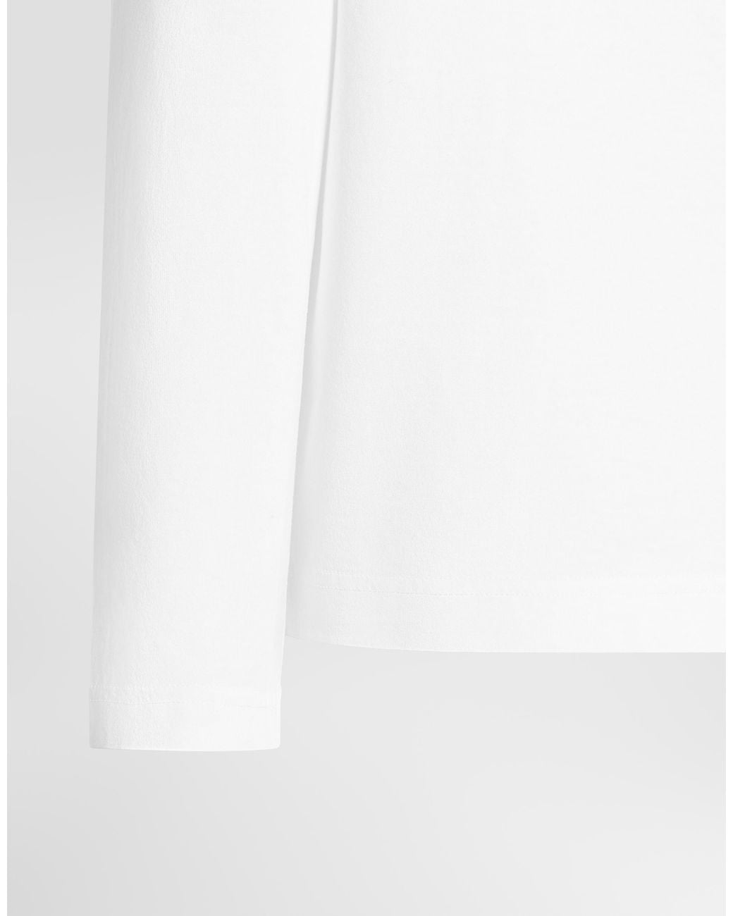 Dolce & Gabbana T-Shirt Aus Jersey in White für Herren