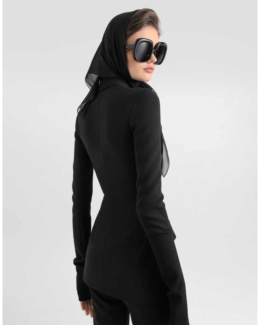 Dolce & Gabbana Black Double-Breasted Jacket