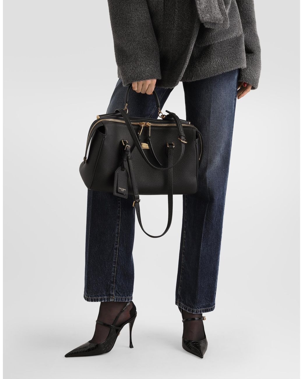 Dolce & Gabbana Black Borsaspalla-Tracolla