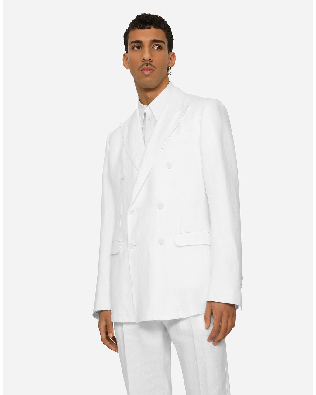 Dolce & Gabbana White Giacca for men