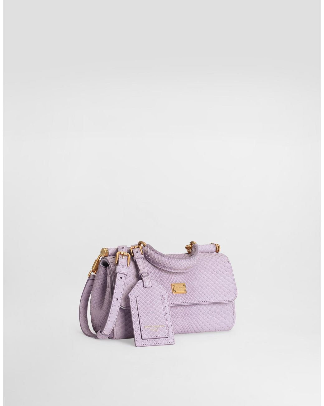 Dolce & Gabbana Purple Borsa A Mano
