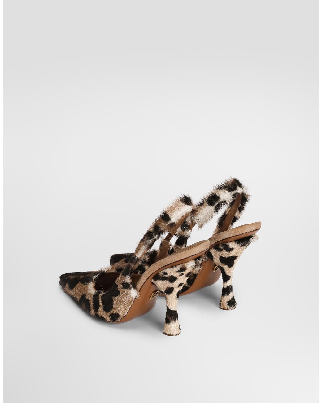 Dolce & Gabbana White Slingback